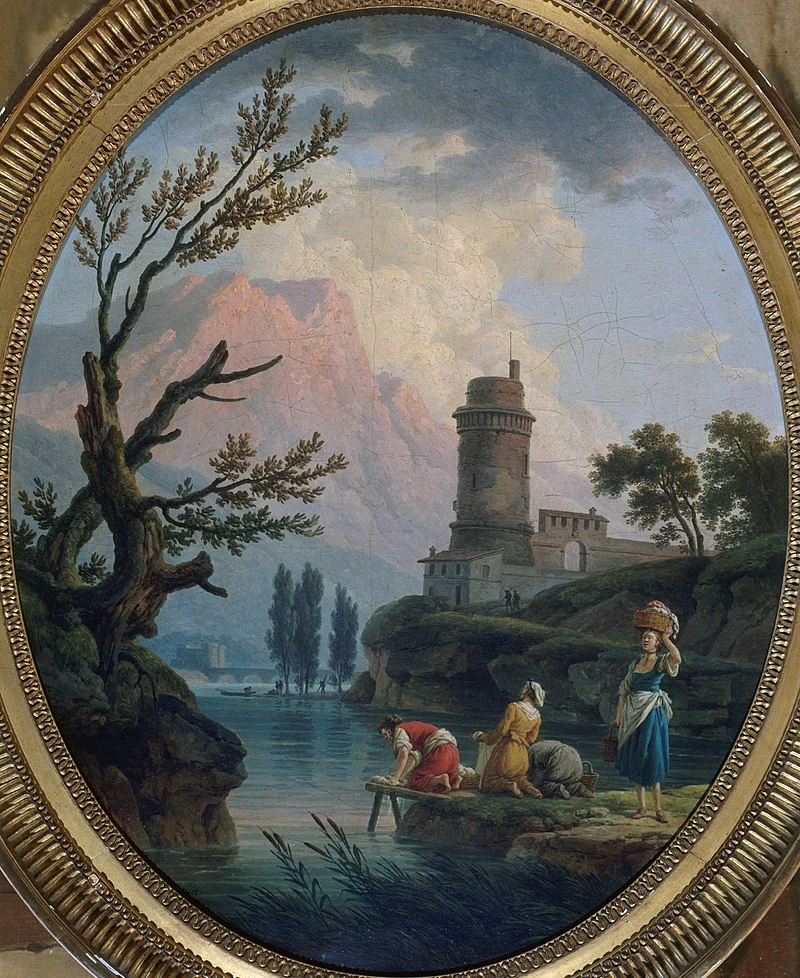  106-Paesaggio con lavandaie-Musée Carnavalet 
